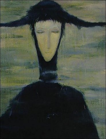 Картина "Женщина дождя"